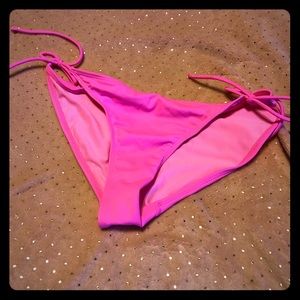 Hot pink bikini bottoms